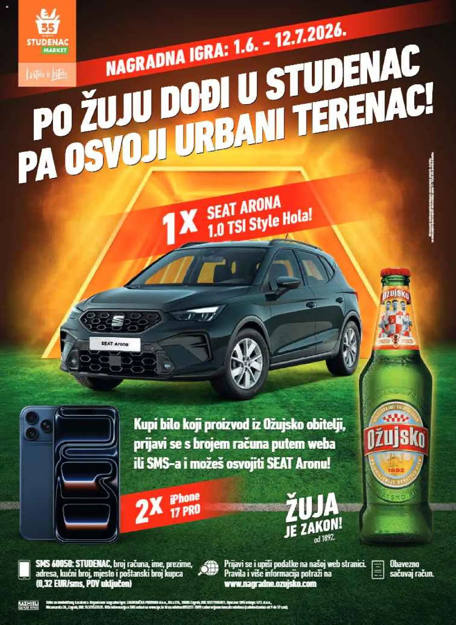 Studenac katalog | vrijedi od 17.06.2026 | Stranica: 4 | Proizvodi: Ožujsko, Igra