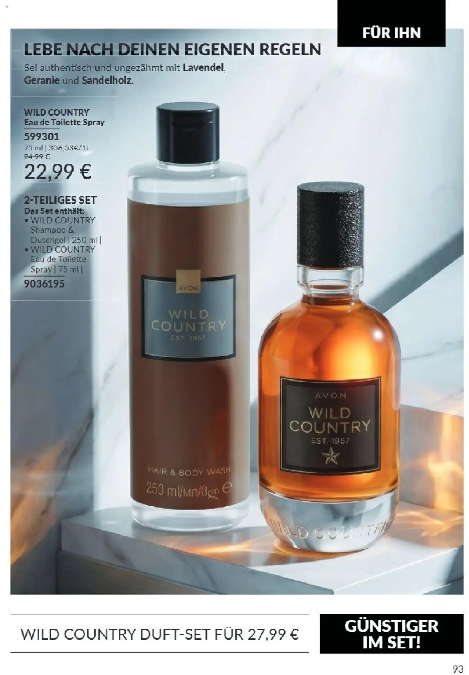 AVON Katalog September 2026 – gültig ab 01.09.2026 | Seite: 89 | Produkte: Toilette, Eau de Toilette, Shampoo, Duschgel