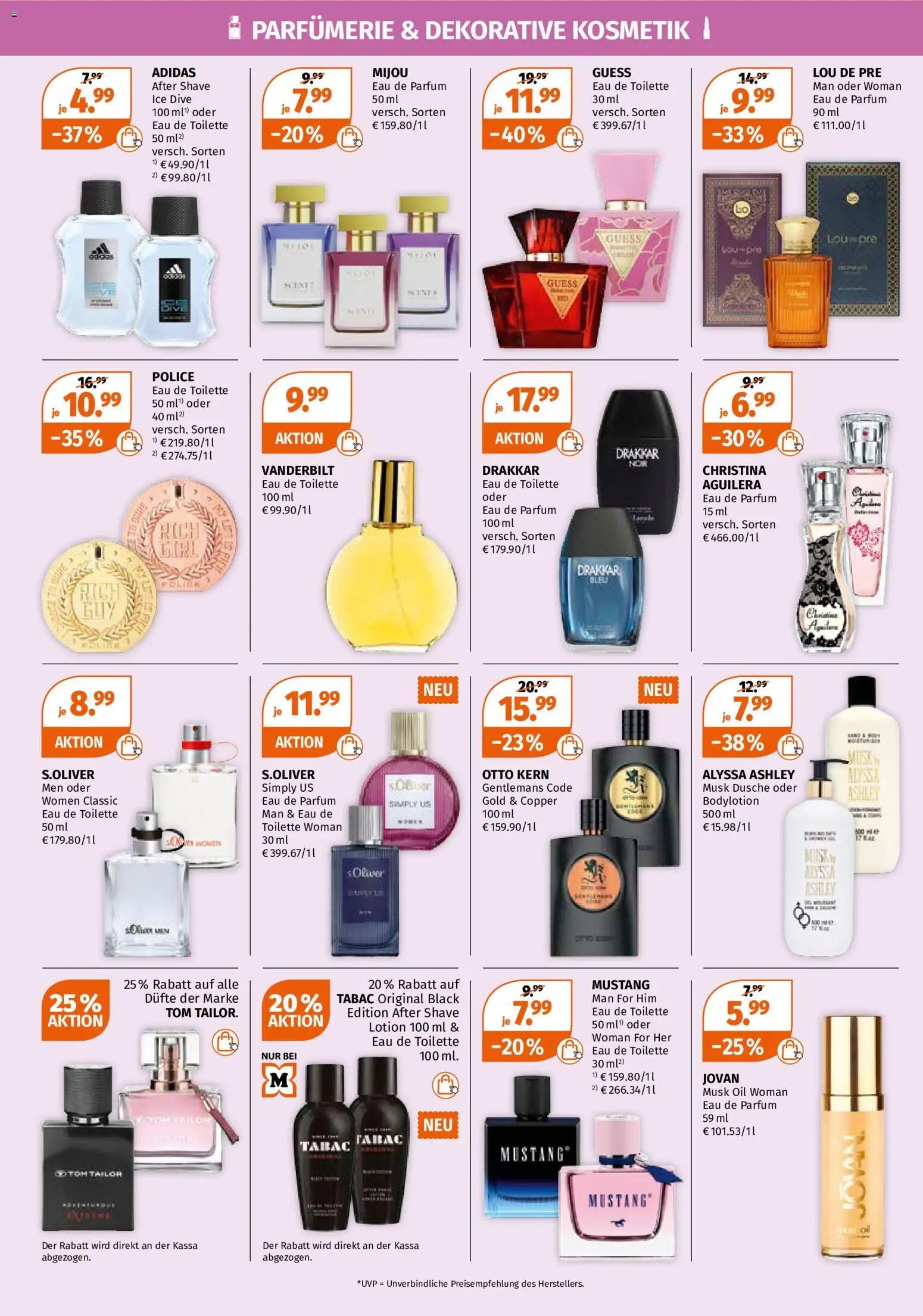 Müller Unsere Spätsommer Must-haves! gültig ab 31.08.2026 | Seite: 2 | Produkte: Toilette, Dusche, Parfüm, Eau de Toilette