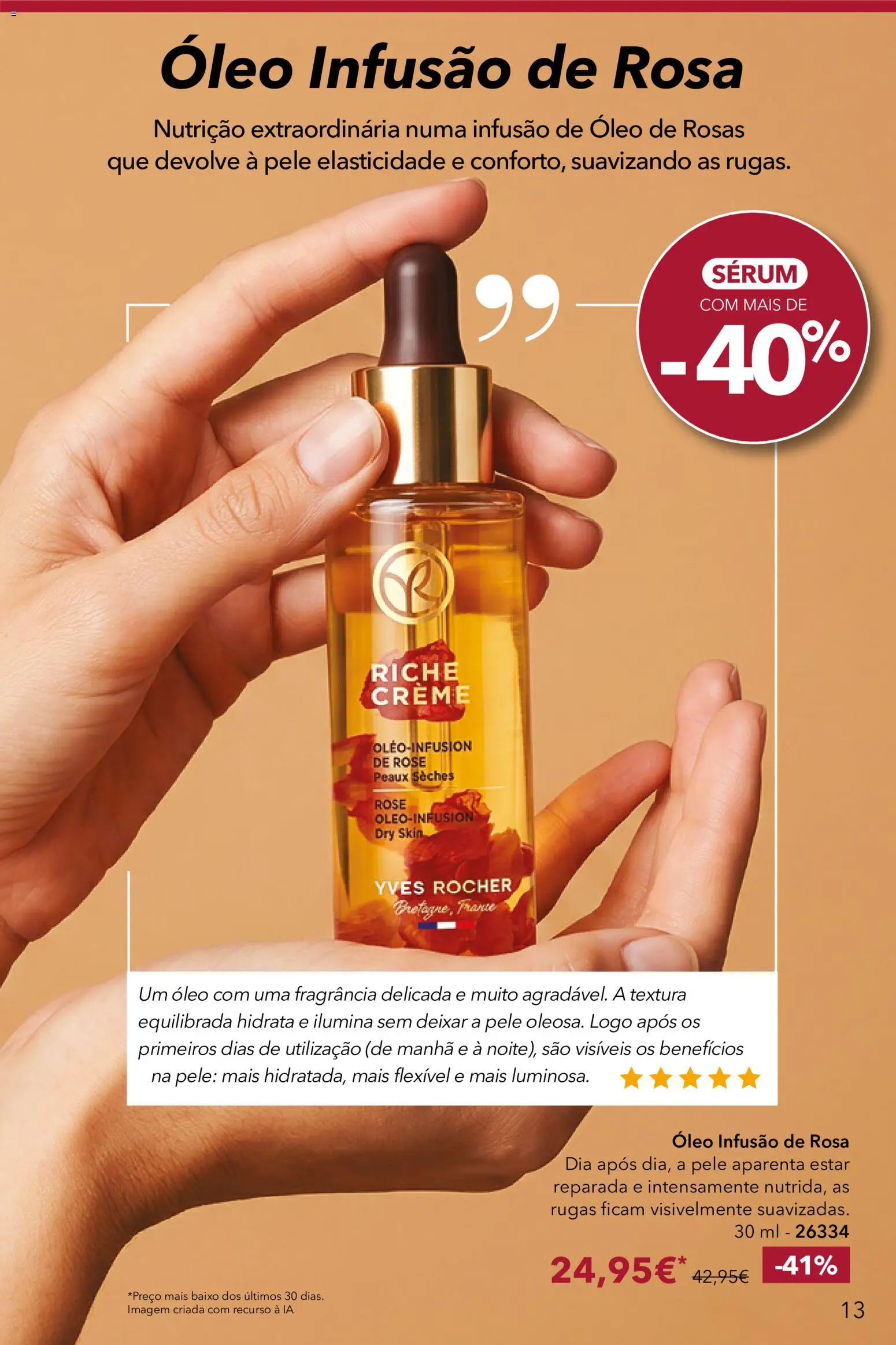 Yves Rocher Catálogo 12 │ válido de 24/09/2026 | Página: 13 | Produtos: Fragrância, Sérum, Óleo, Creme