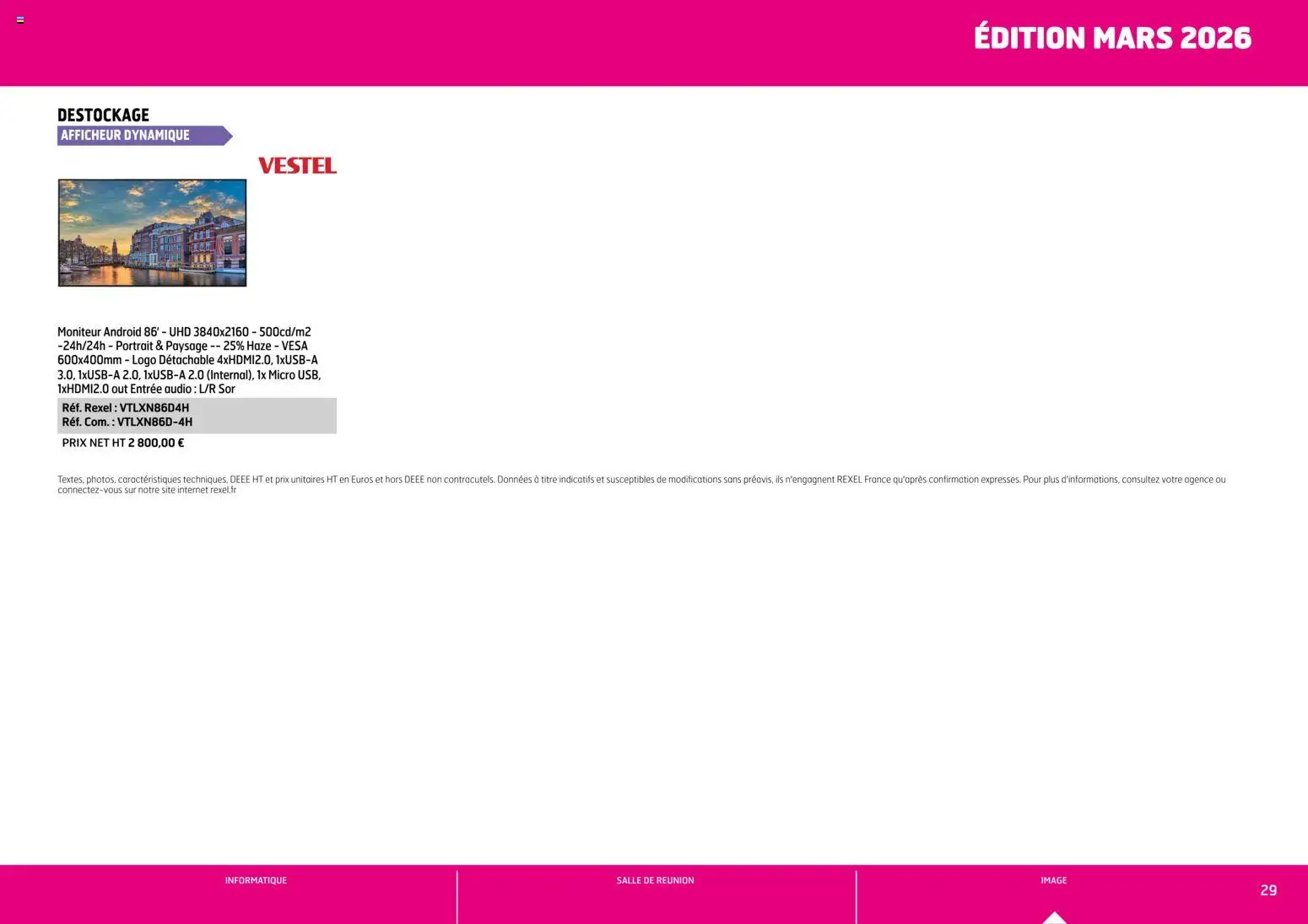 {H1} | Page: 29 | Produits: Moniteur, Audio
