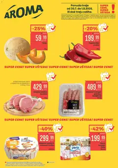Aroma Market katalog Vikend ponuda - pregled Aroma Market kataloga - važi od 30.07.2026