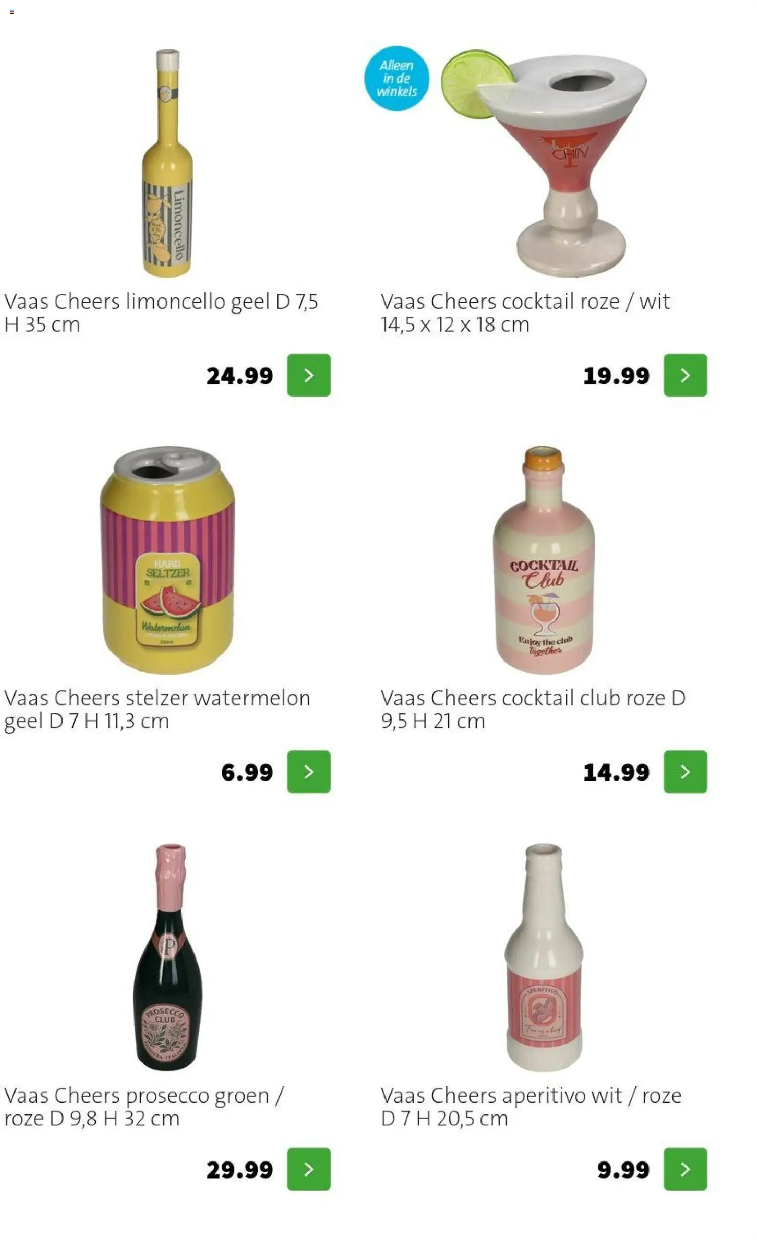 {H1} | Pagina: 13 | Producten: Vaas, Prosecco