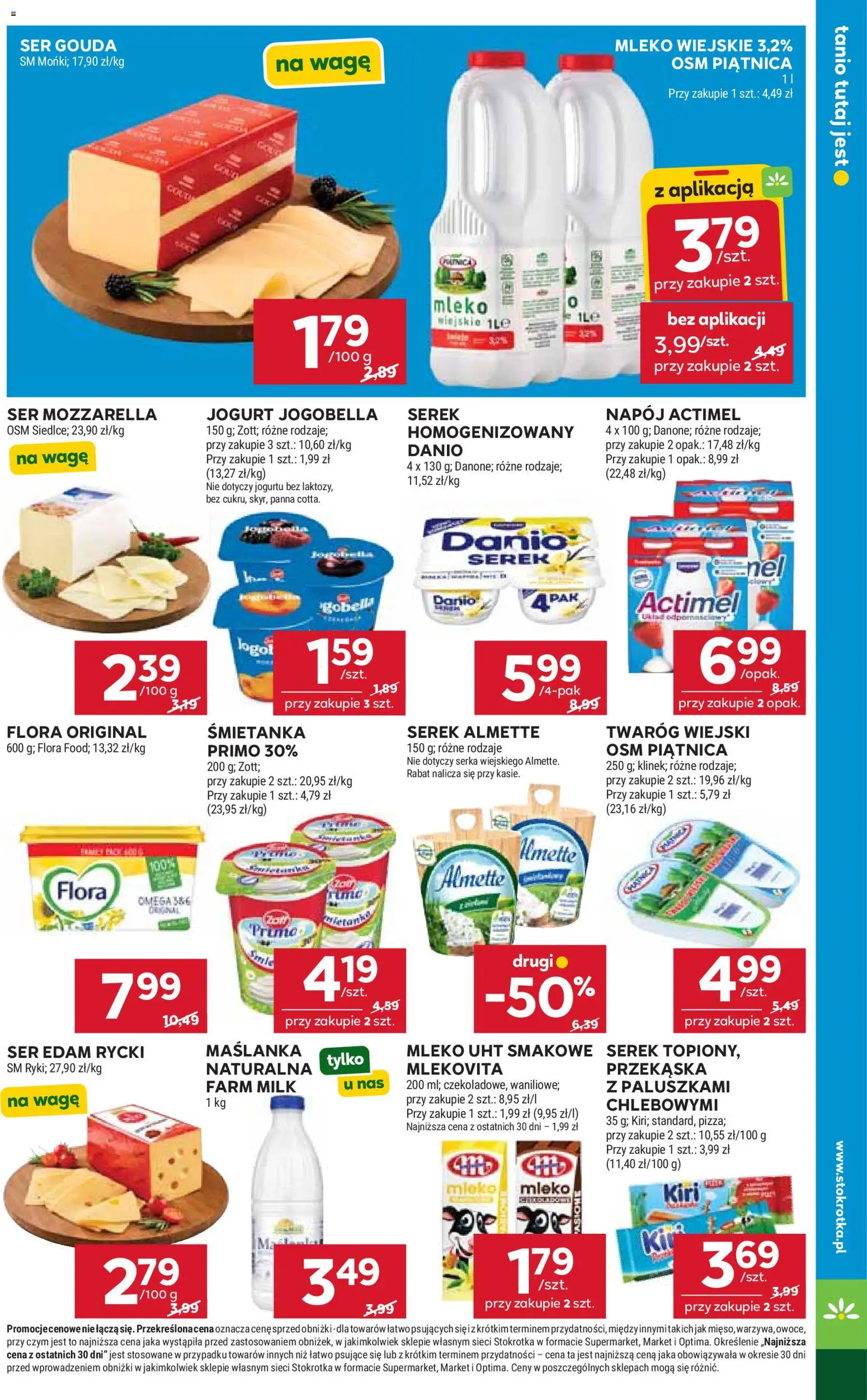 Stokrotka gazetka - Market od 28.05.2026 | Strona: 17 | Produkty: Maślanka, Serek, Ser, Jogurt