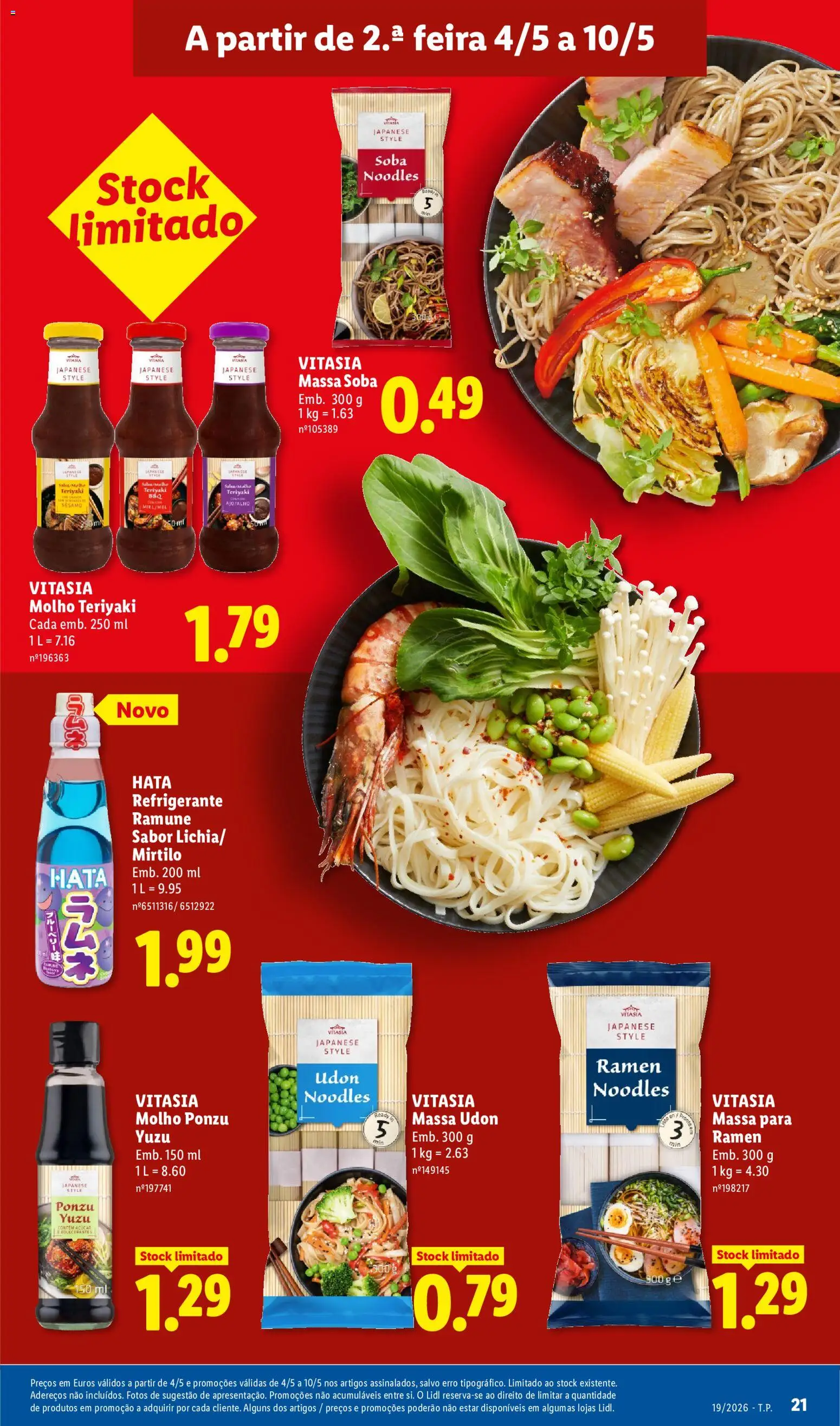 Lidl folheto │ válido de 04.05.2026 | Página: 21 | Produtos: Refrigerante, Massa, Soda