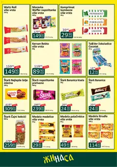 ŽINASA katalog - pregled ŽINASA kataloga - važi od 01.09.2026 | Strana: 7 | Proizvode: Kakao, Pomorandza, Candy, Čokolada