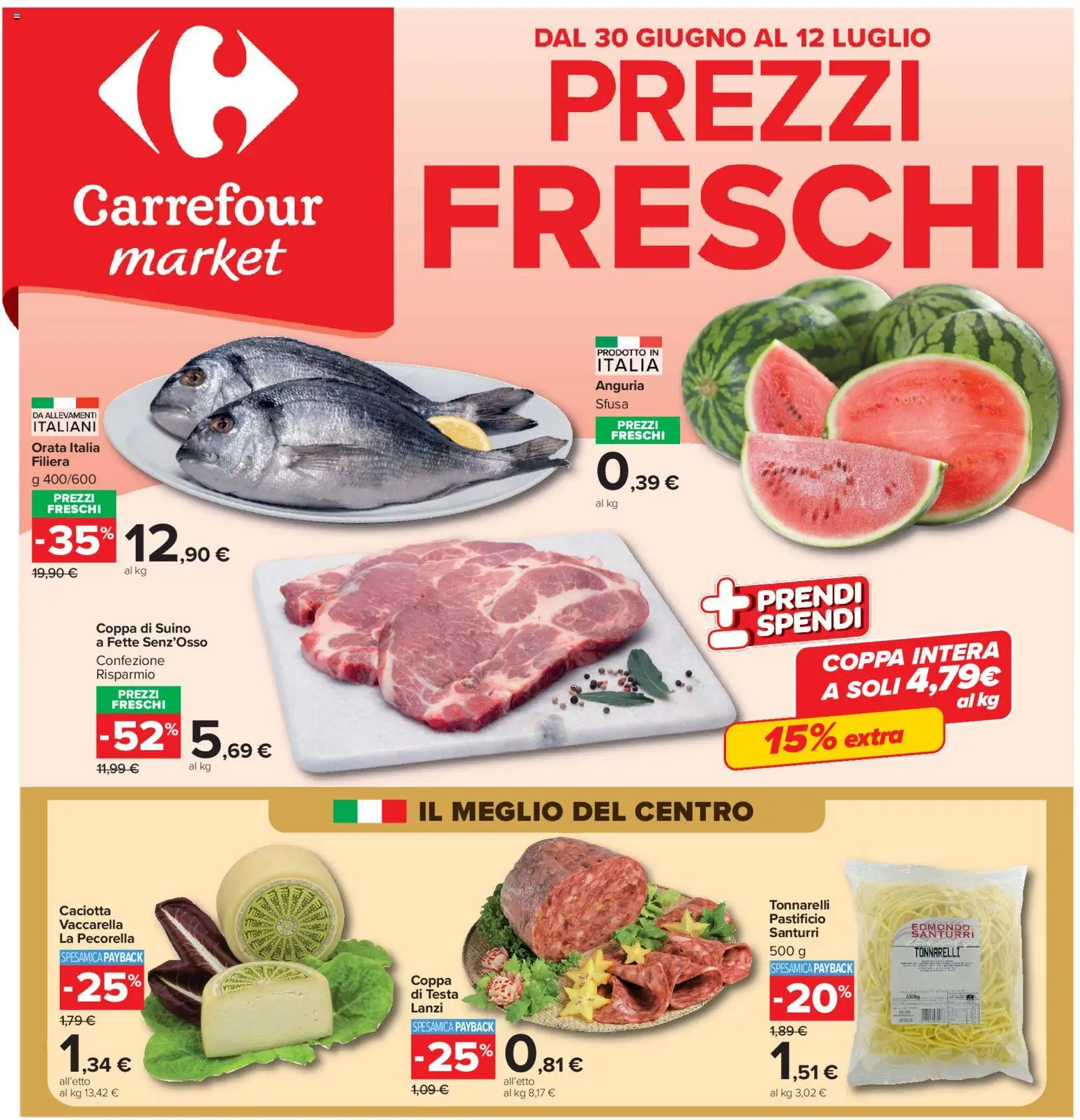 Volantino Carrefour del 30/06/2026 | Pagina: 1