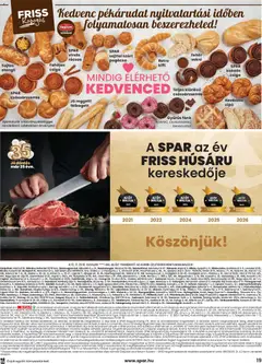 Spar akciós újság - amely érvényes a következő dátumtól: 2026.07.30. | Oldal: 19