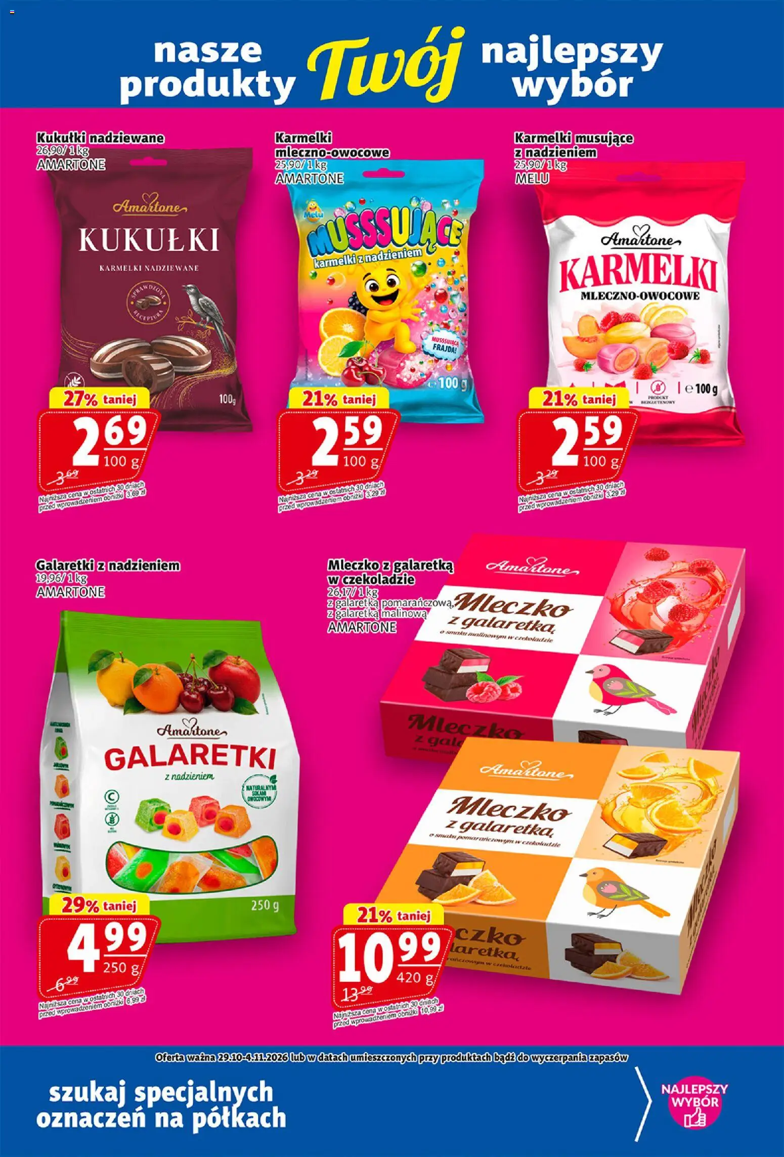 Prim Market gazetka od 29.10.2026 | Strona: 17 | Produkty: Galaretki, Galaretka