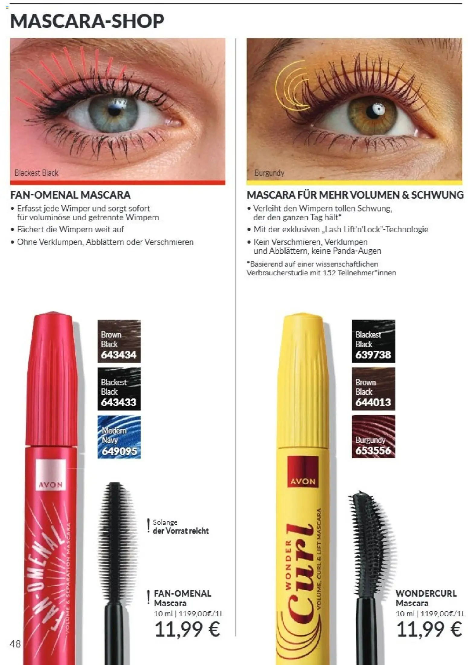 AVON Katalog September 2026 – gültig ab 01.09.2026 | Seite: 44 | Produkte: Modem, Mascara
