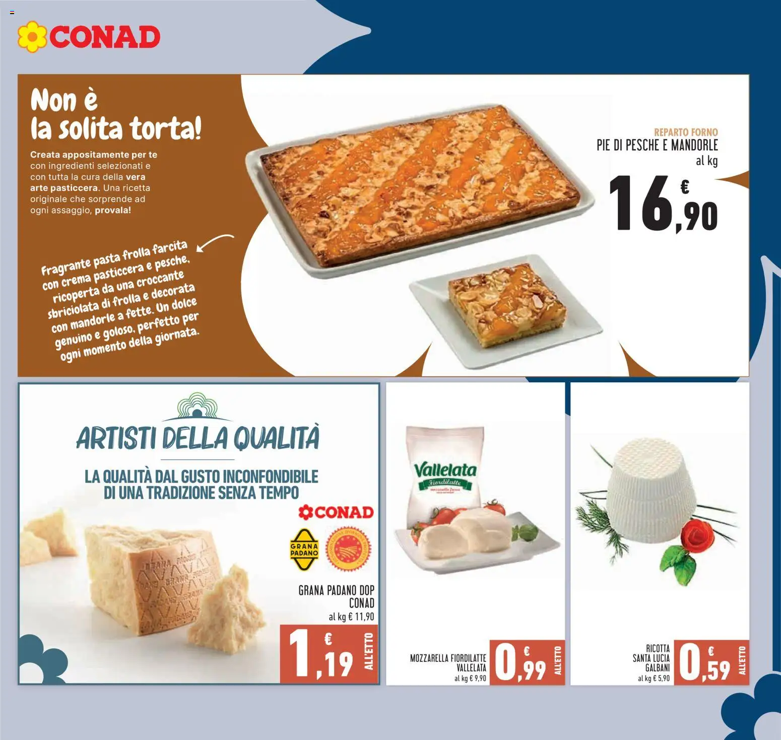 Volantino Conad del 26/08/2026 | Pagina: 5 | Prodotti: Crema, Torta, Ingredienti, Forno