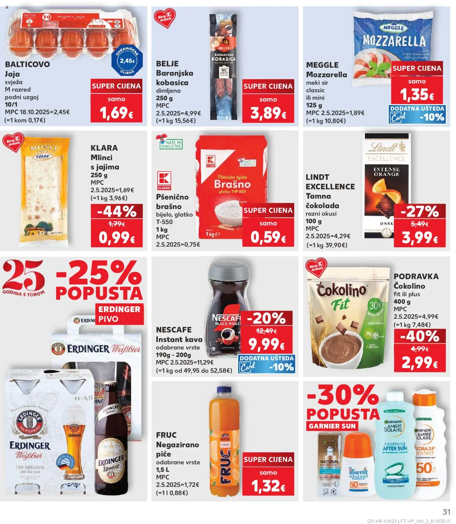 Kaufland HR akciós ujság - amely érvényes a következő dátumtól: 20.05.2026 | Oldal: 31