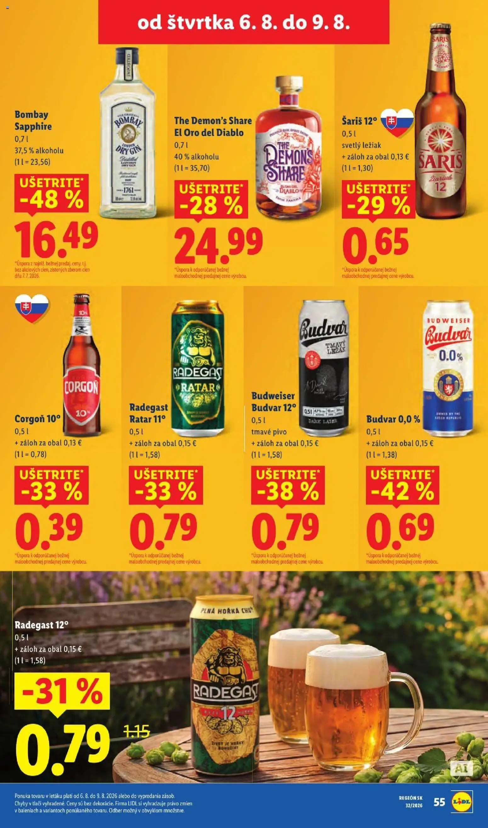 Nové Lidl akcie – leták je platný od 03.08.2026 | Strana: 72