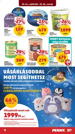 PENNY SÜLT BAB CHILI SZÓSZBAN, Penny sült bab chili szószban, 410 g - amely érvényes a következő dátumtól: 2026.09.24. | Oldal: 13