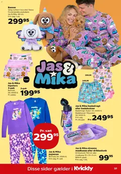 Jas & Mika badedragt eller badebukser, Badedragt. Nylon. Str. XXXS-S. Badebukser. Polyester. Str. XXXS-S. gyldig fra 25/09/2026 | Side: 41