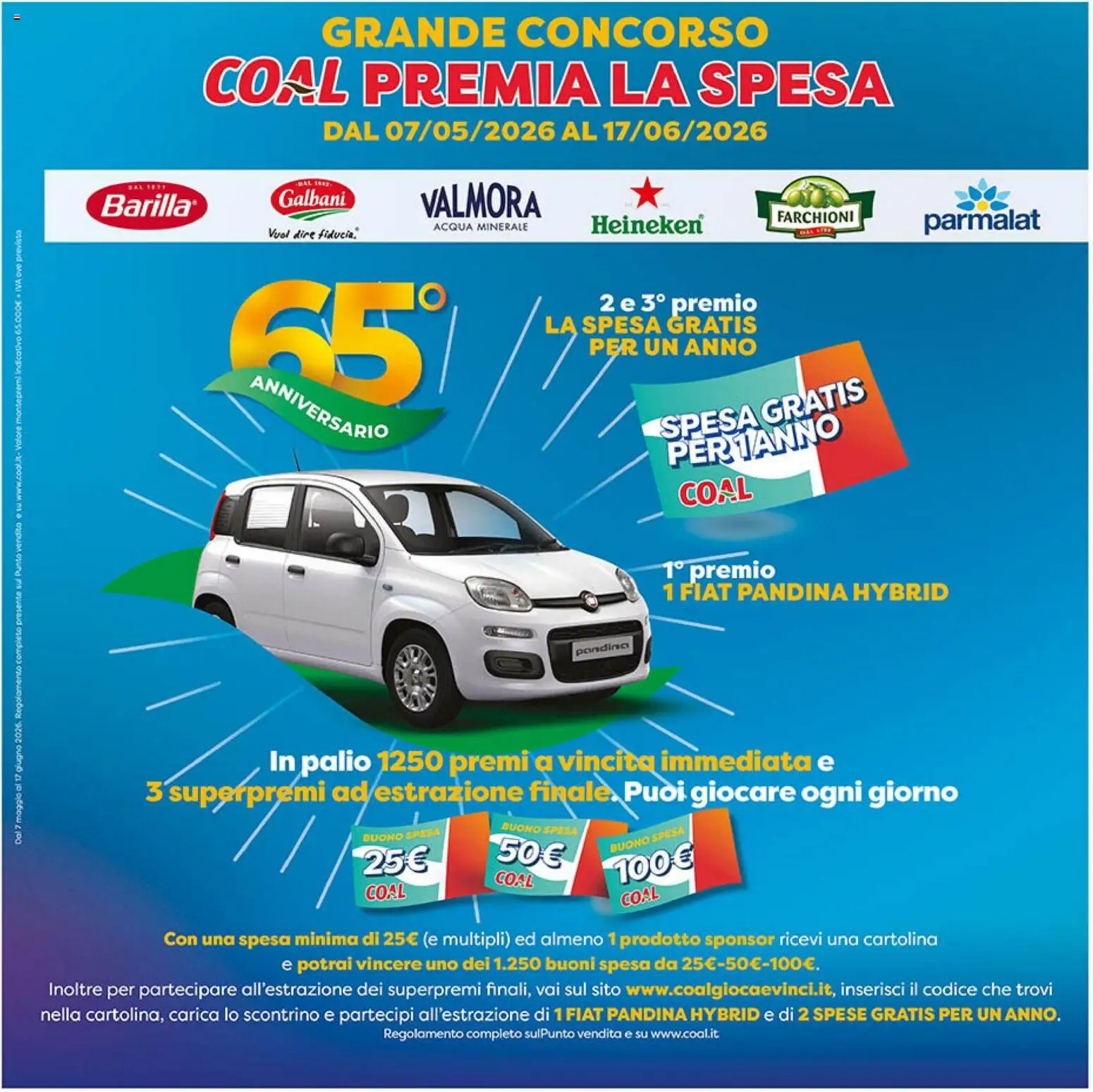 Volantino Coal del 04.06.2026 | Pagina: 22 | Prodotti: Acqua, Acqua minerale