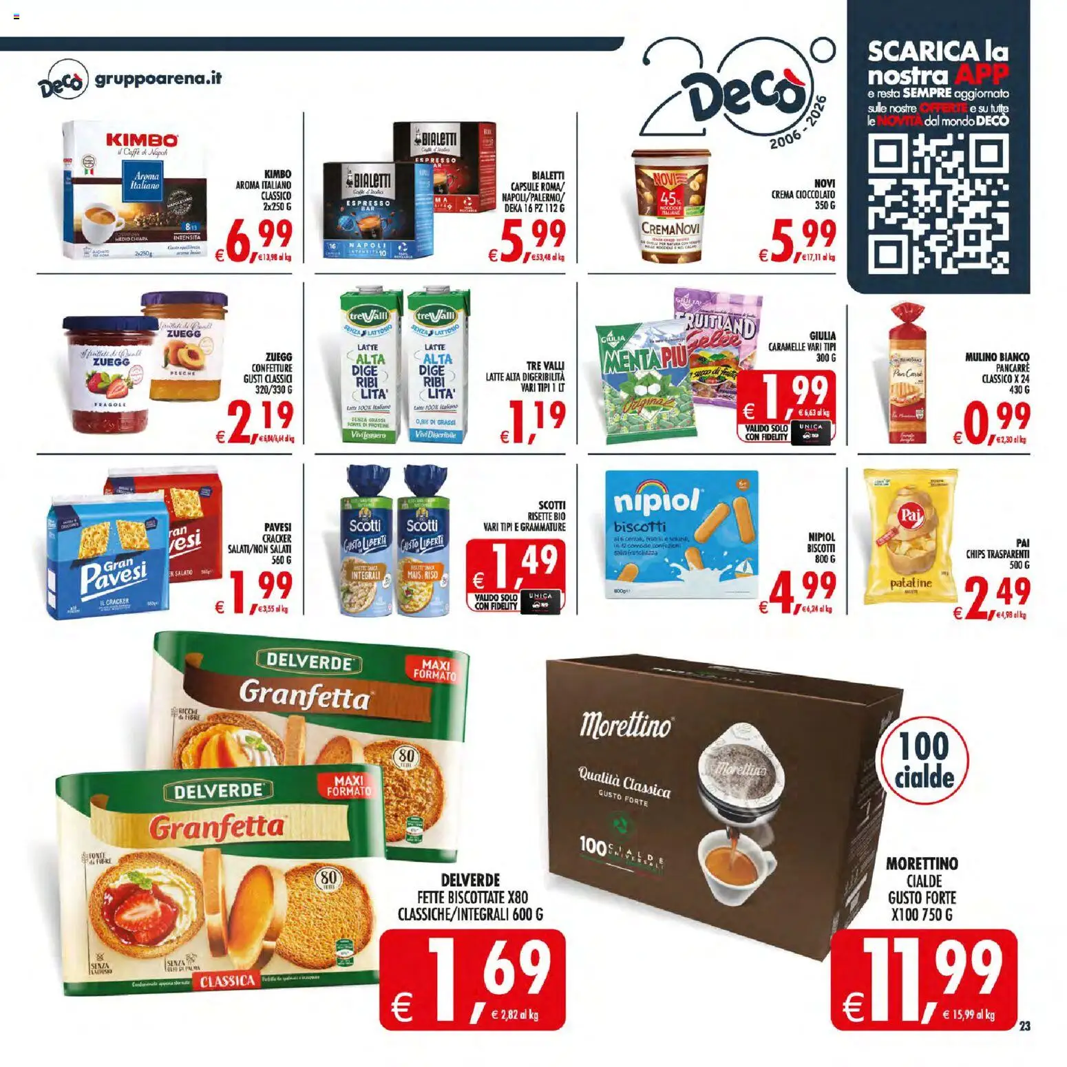 Volantino Decò del 31/07/2026 | Pagina: 30 | Prodotti: Cioccolato, Caramelle, Fragole, Biscotti