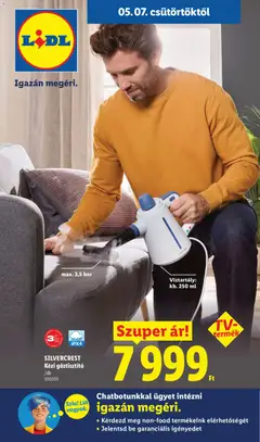 Lidl Nonfood kínálatunk - amely érvényes a következő dátumtól: 07.05.2026