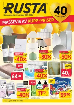 Forhåndsvisning av Rusta kundeavis gyldig fra 24/08/2026