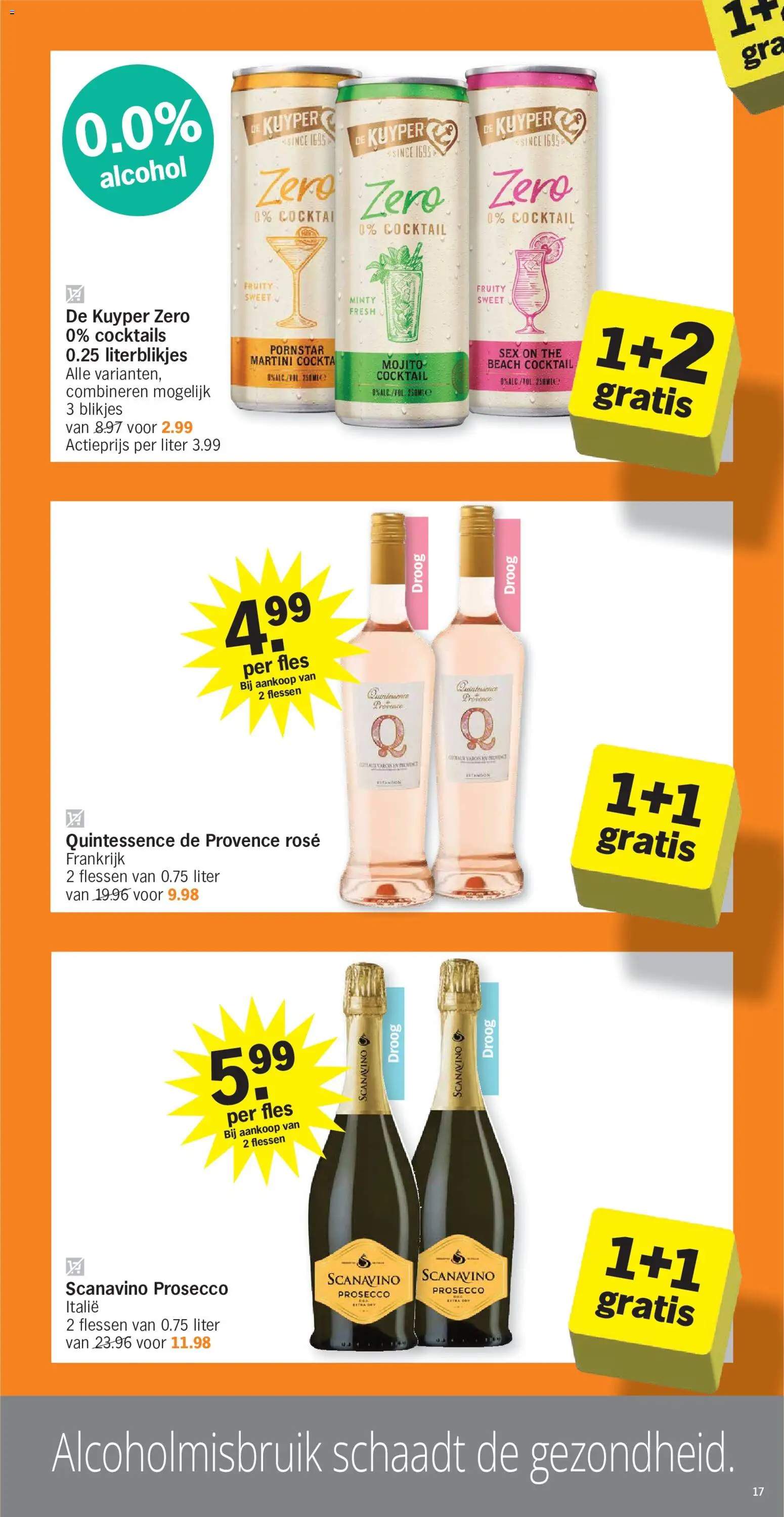 {H1} | Pagina: 17 | Producten: Fles, Alcohol