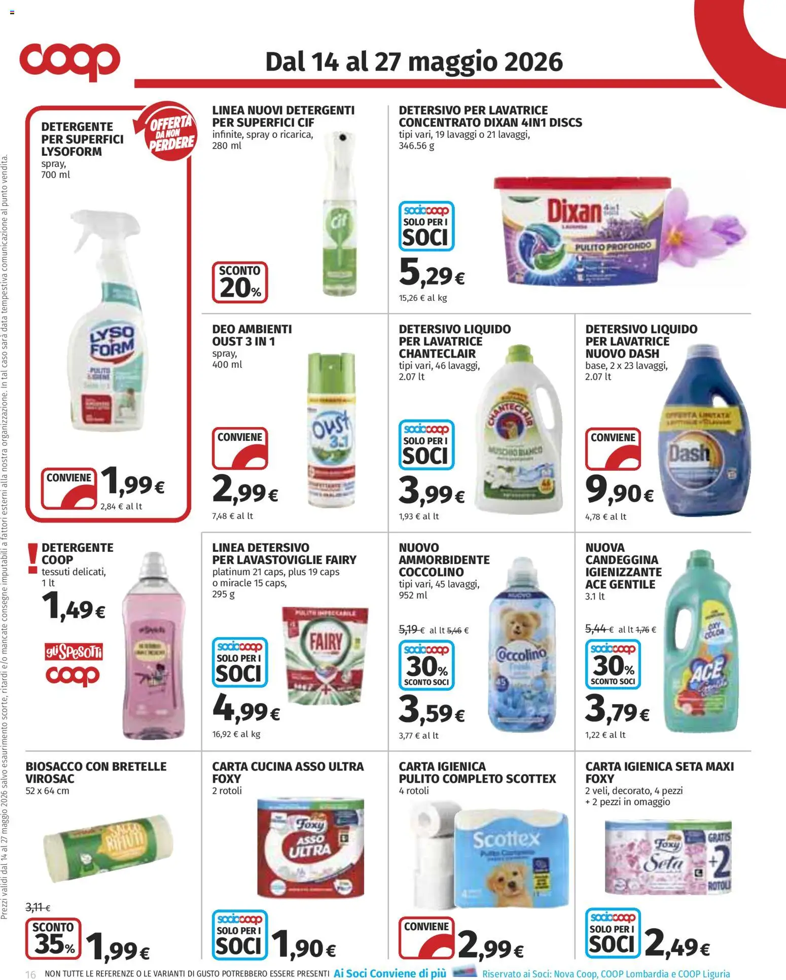 Volantino COOP del 14.05.2026 | Pagina: 16