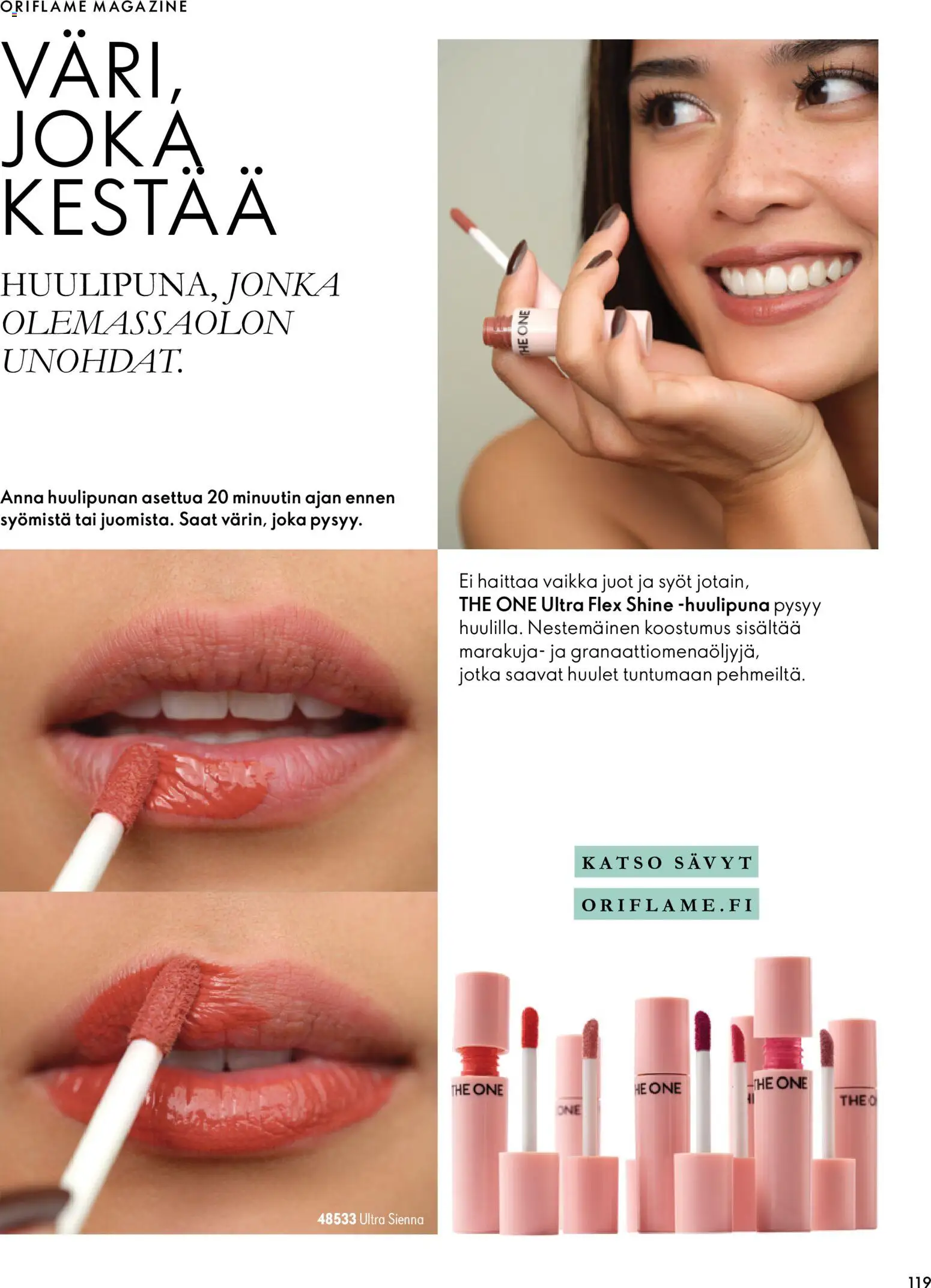 Oriflame tarjoukset – voimassa 07/10/2026 alkaen | Sivu: 119 | Tuotteet: Huulipuna