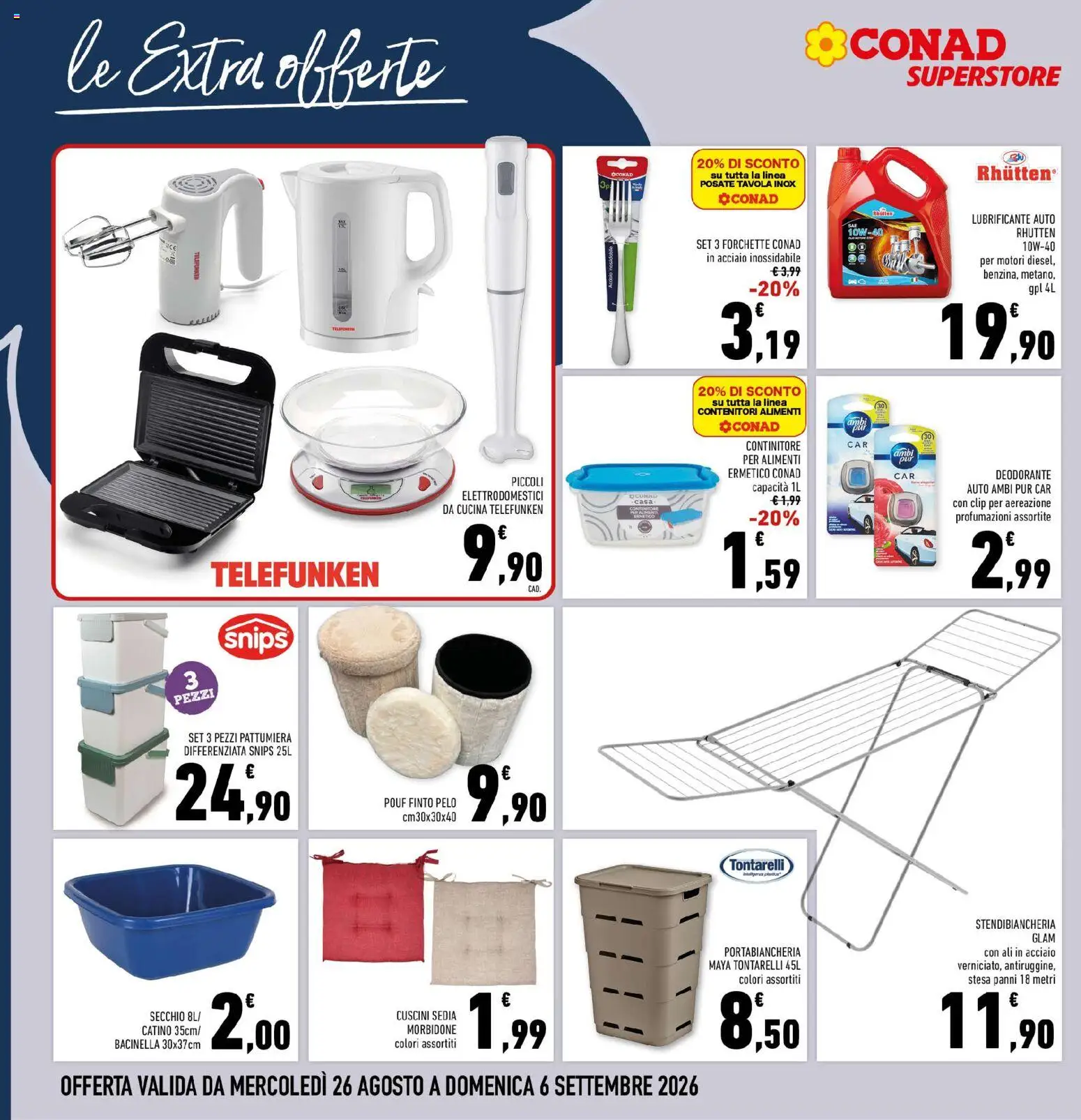 Volantino Conad del 26/08/2026 | Pagina: 24