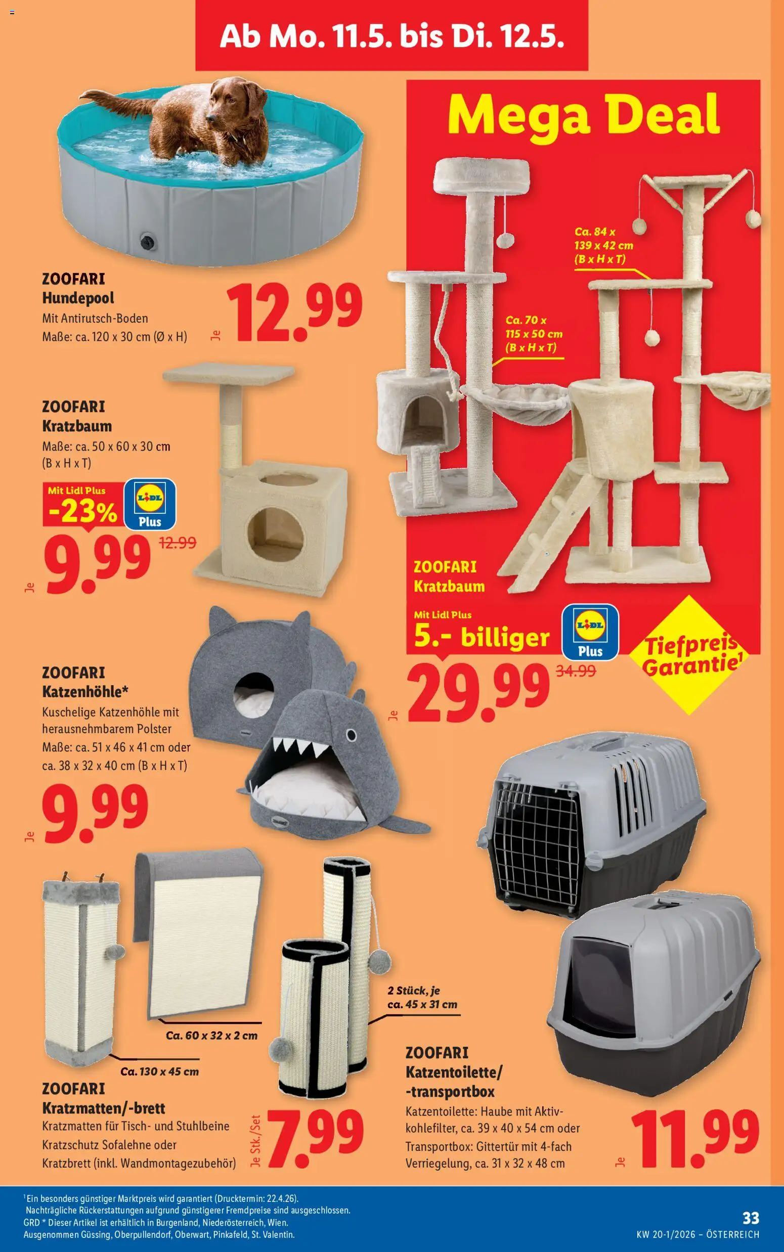 Lidl Flugblatt - Eisenstadt, Ebenfurth, Mattersburg gültig ab 07.05.2026 | Seite: 38 | Produkte: Tisch