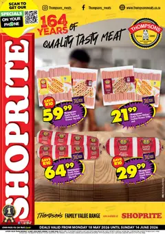 Shoprite specials catalogue – valid from 18.05.2026