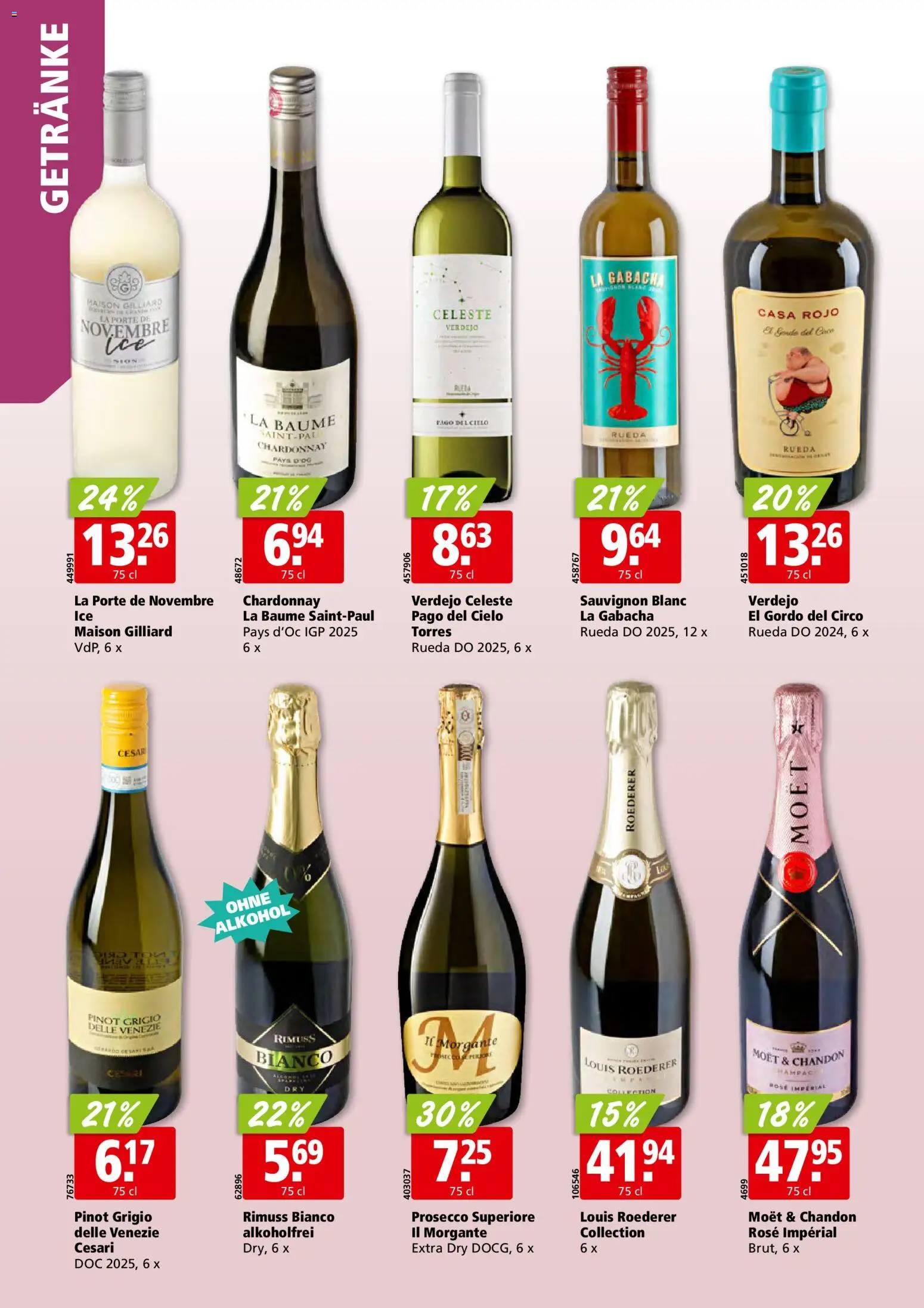 Aligro aktionen – gültig ab 21.09.2026 | Seite: 24 | Produkte: Getränke, Prosecco