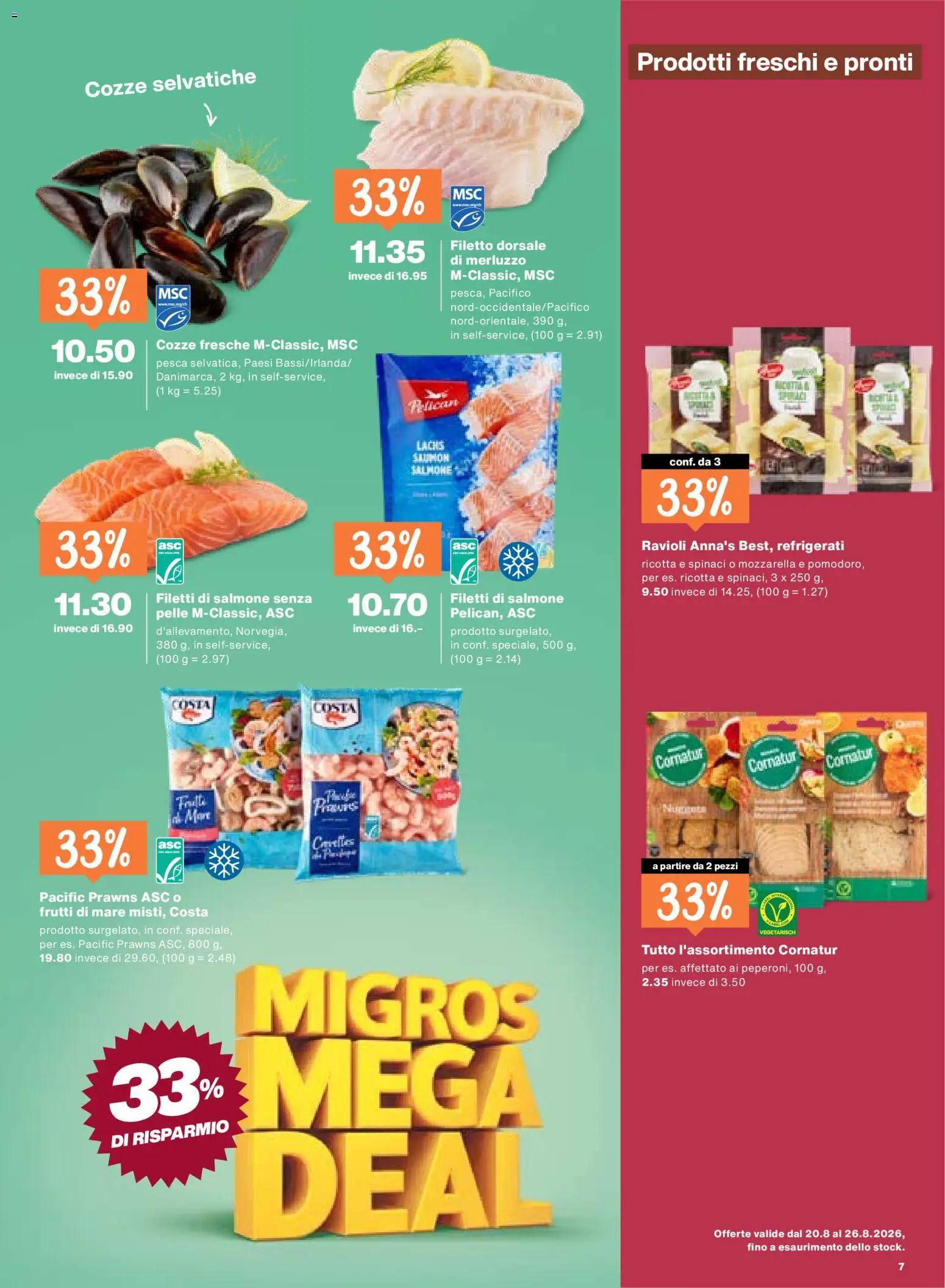 Migros aktionen IT – gültig ab 20.08.2026 | Seite: 7