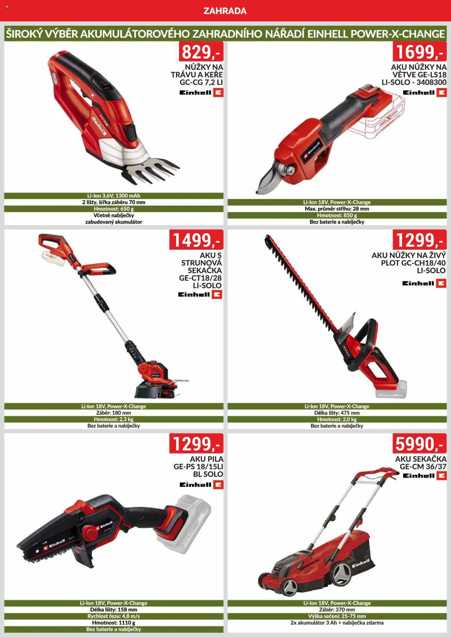 BAUMAX leták od 01.07.2026 | Strana: 18 | Produkty: Zahrada, Aku pila, Nůžky na trávu, Pila