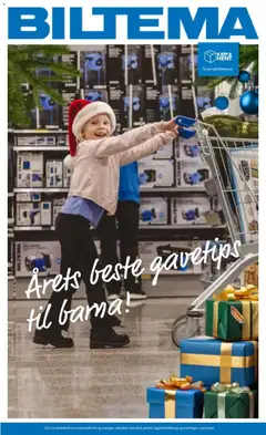 Forhåndsvisning av Biltema kundeavis barn gavetips gyldig fra 25/10/2026