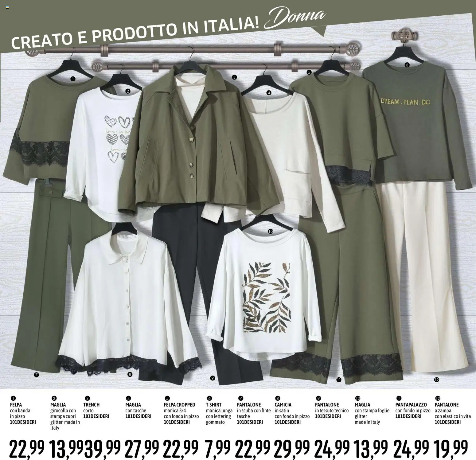 Volantino Emisfero del 10/09/2026 | Pagina: 37 | Prodotti: Camicia, Felpa, Stampa, Tasche