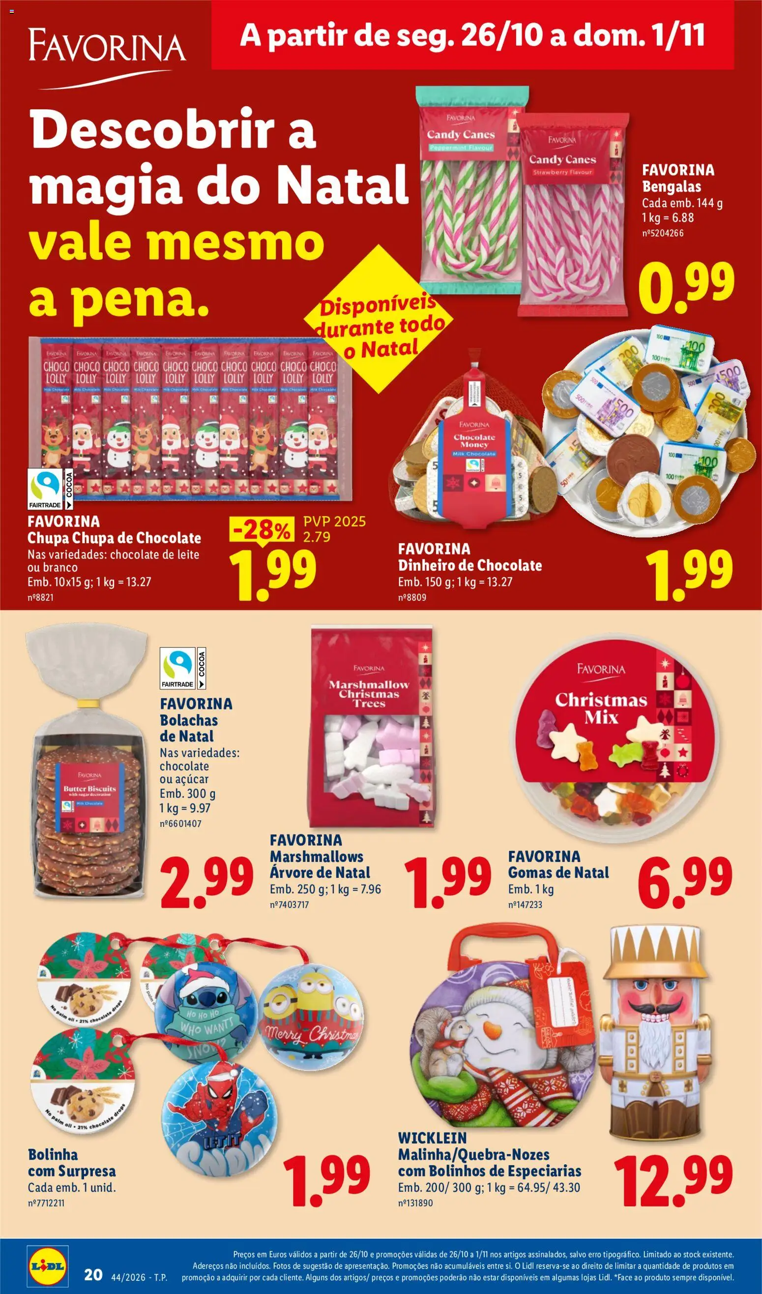 Lidl folheto │ válido de 26/10/2026 | Página: 20