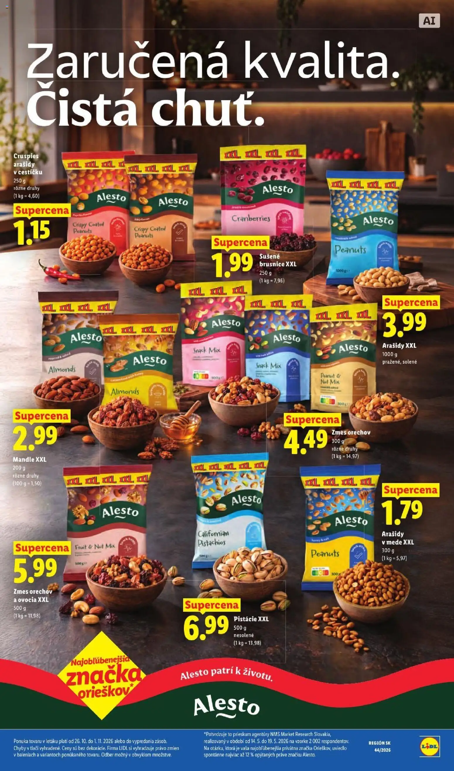 Nové Lidl akcie – leták je platný od 26.10.2026 | Strana: 89