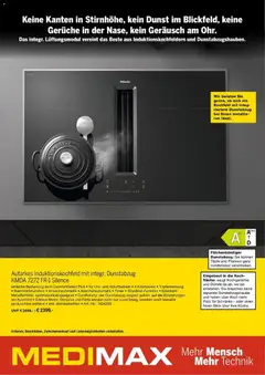 Medimax Miele Magazin ab 01.05.2026 gültig | Seite: 12 | Produkte: Miele, Kochfeld, Dunstabzug