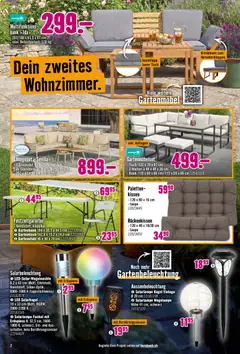 Hornbach aktionen ab 26.05.2026 gültig | Seite: 2 | Produkte: Tisch, Kissen, Gartenmöbel, Beistelltisch