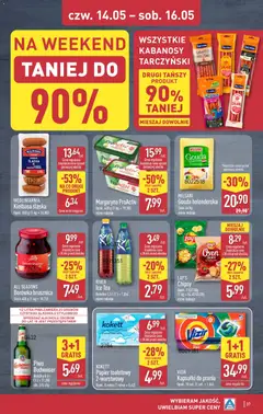 Pogląd oferty "Aldi gazetka" - ważna od 11.05.2026 | Strona: 37 | Produkty: Ice Tea, Kabanosy, Kiełbasa śląska, Kapsułki do prania