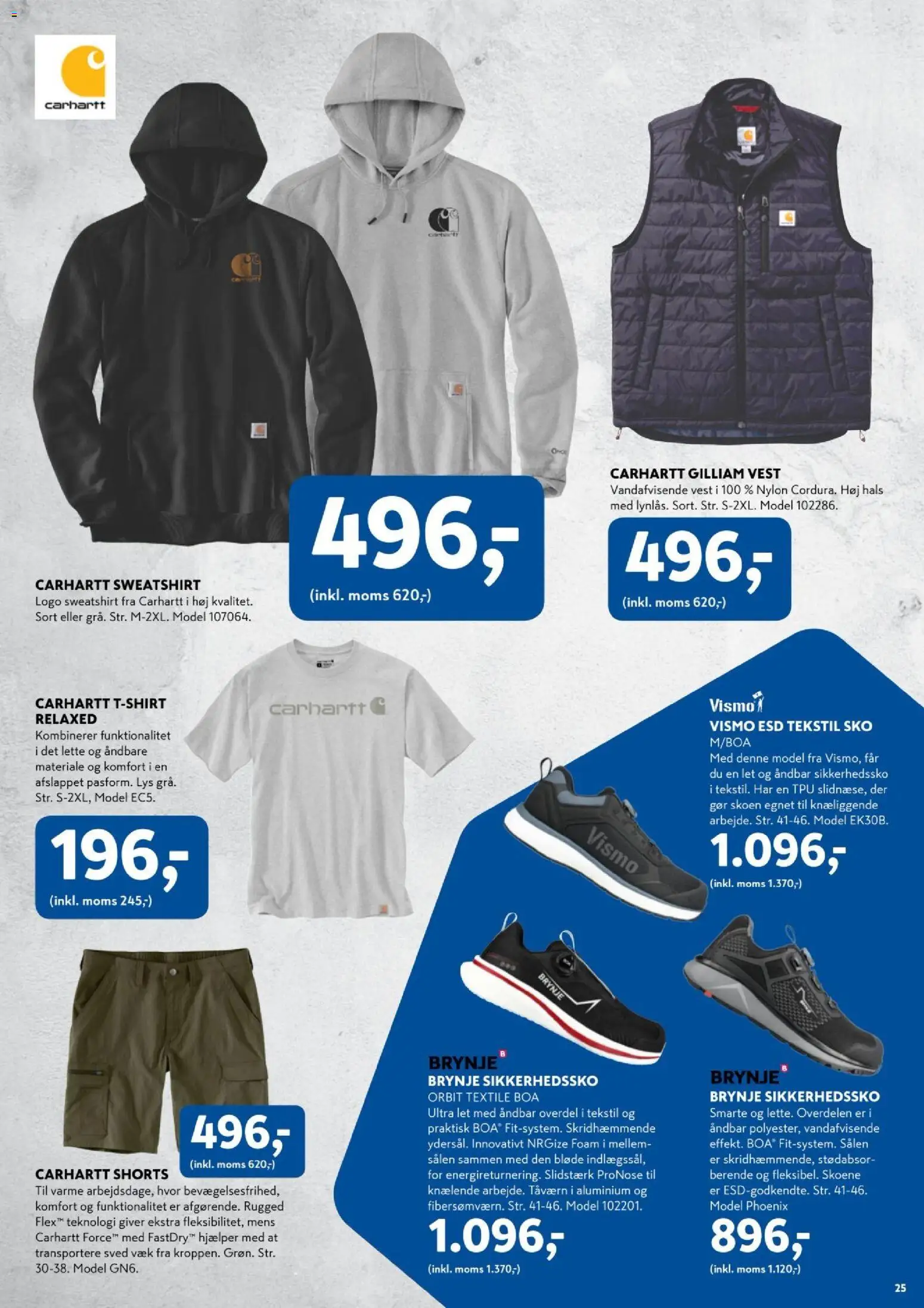 Davidsen tilbudsavis – gyldig fra 04.05.2026 | Side: 25 | Produkter: Vest, Shorts, Sko