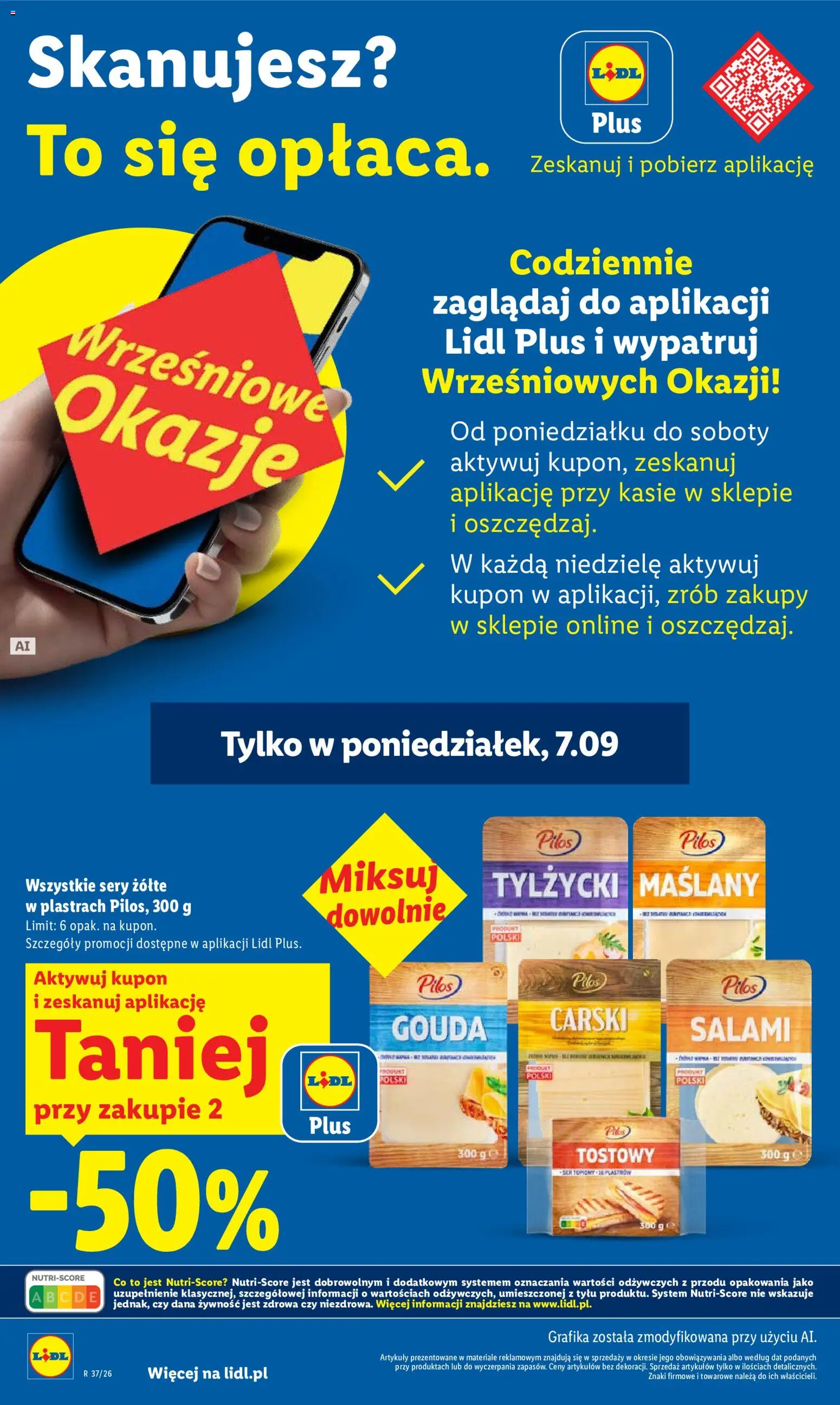 Lidl Polsko leták od 07.09.2026 | Strana: 8 | Produkty: Gouda