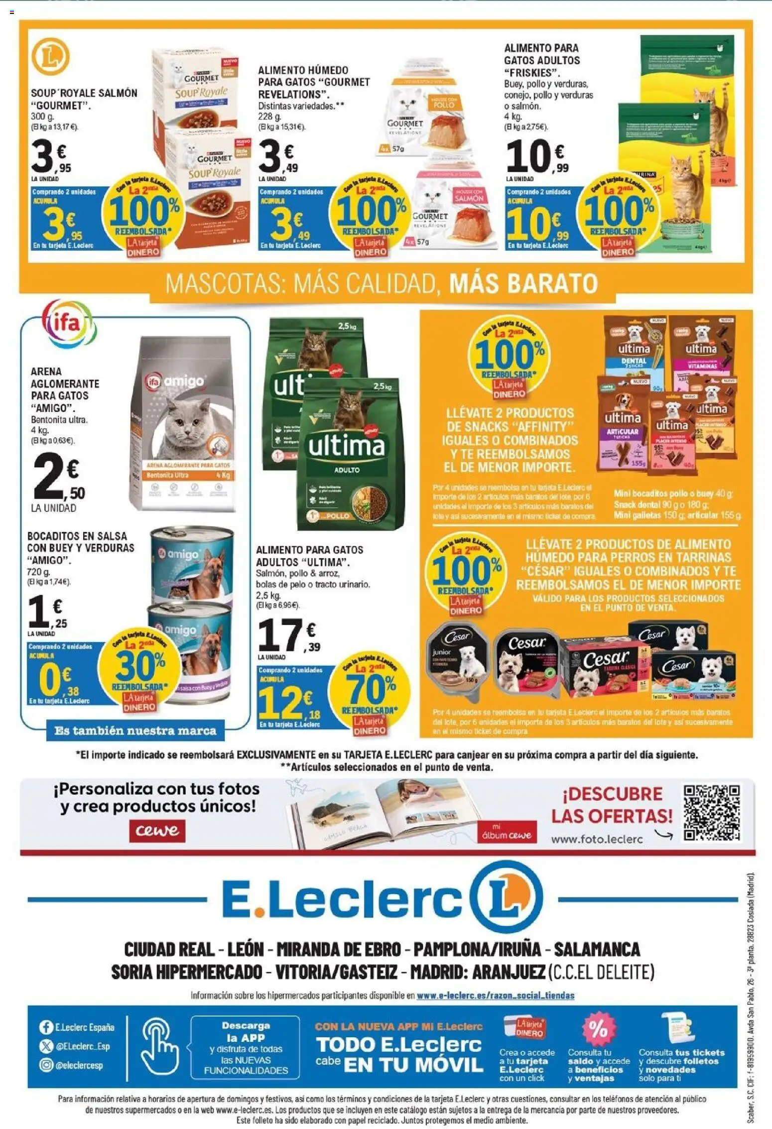 E.Leclerc Pamplona │ válido desde el 12/08/2026 | Página: 36 | Productos: Té, Galletas, Salmón, Pollo