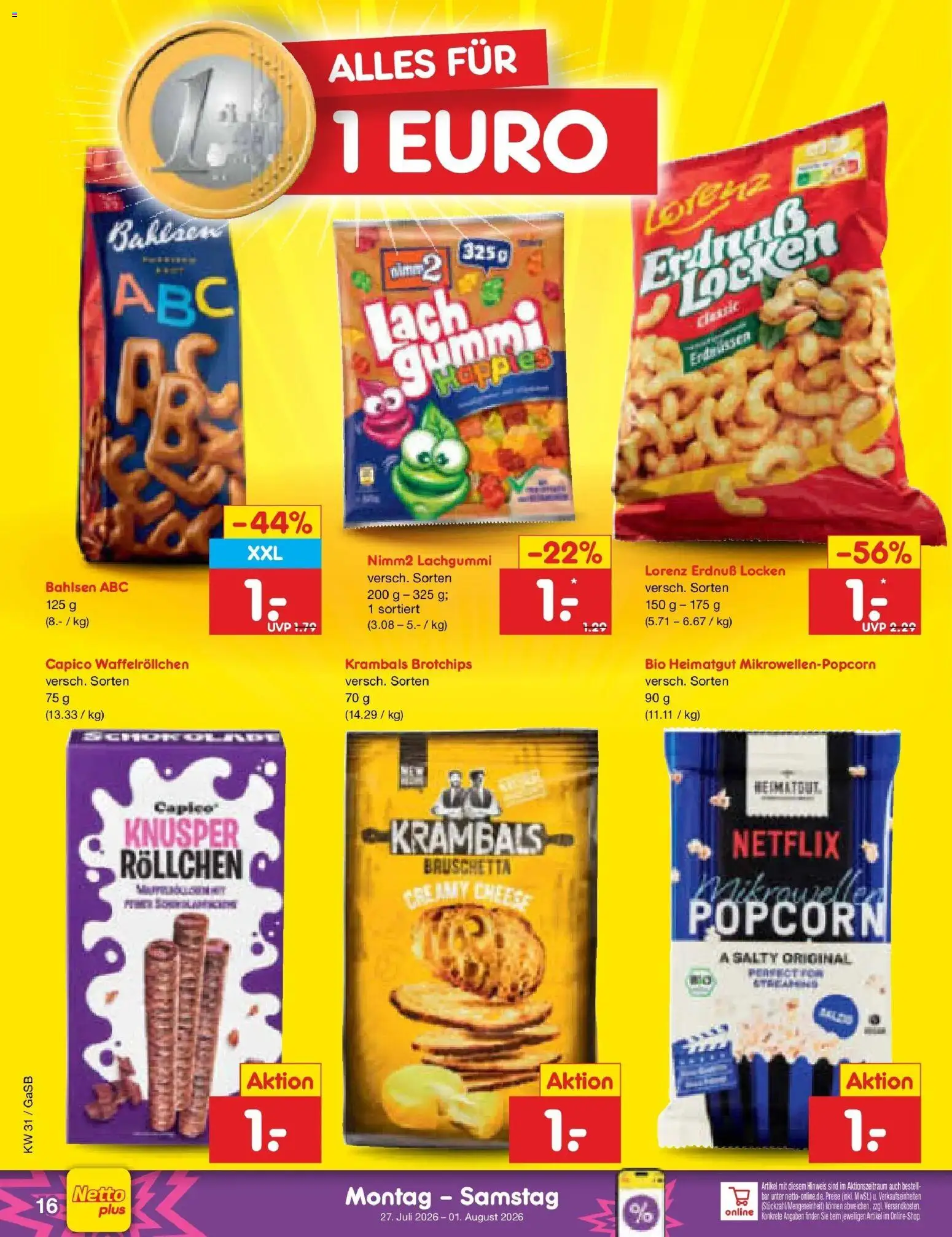 Netto Marken-Discount Prospekt Oldenburg – gültig ab 27.07.2026 | Seite: 26