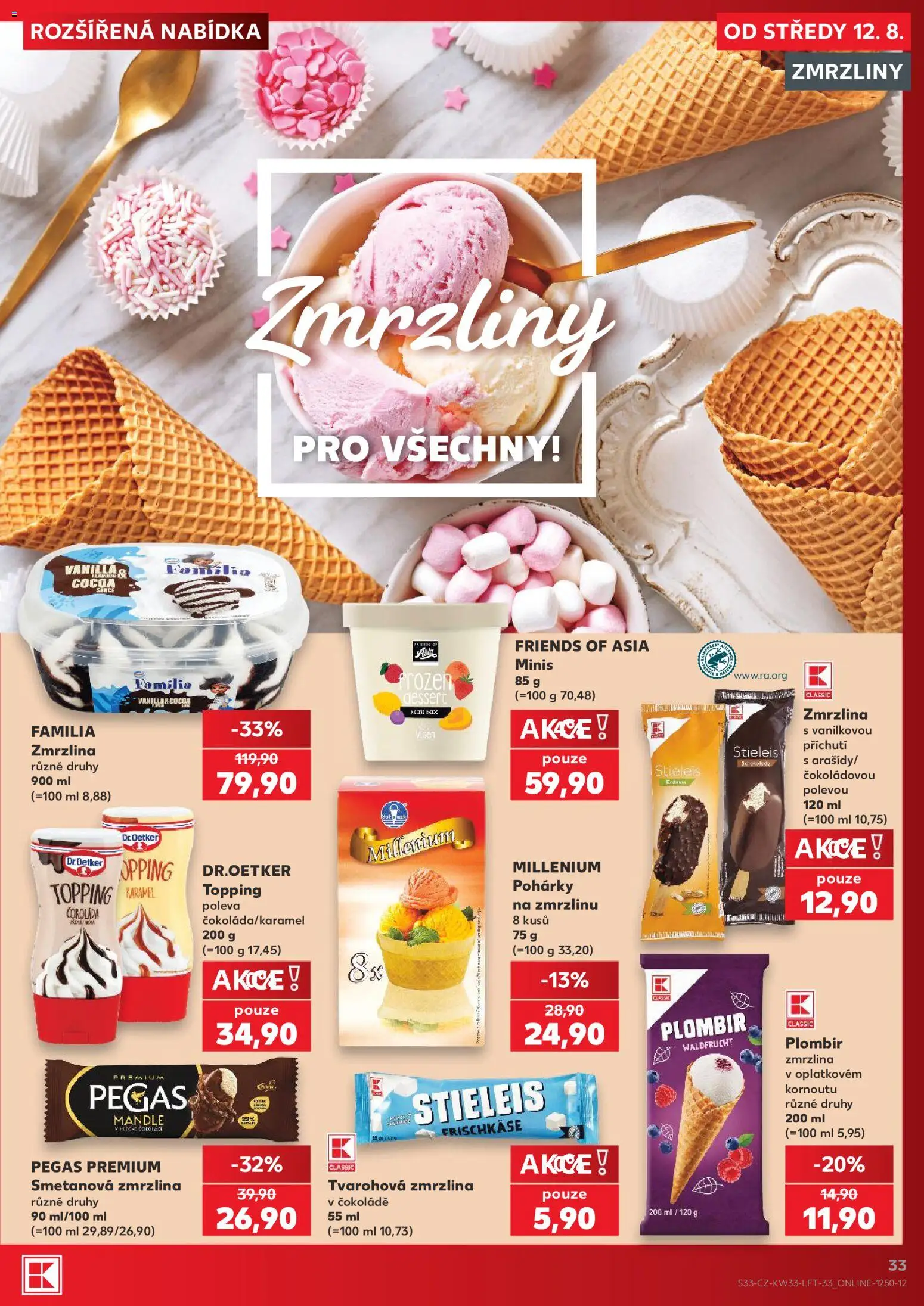 Kaufland leták - Praha 8 od 12.08.2026 | Strana: 33