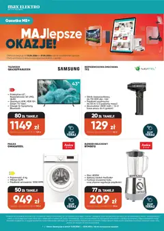 Pogląd oferty "Max elektro gazetka" - ważna od 13.05.2026
