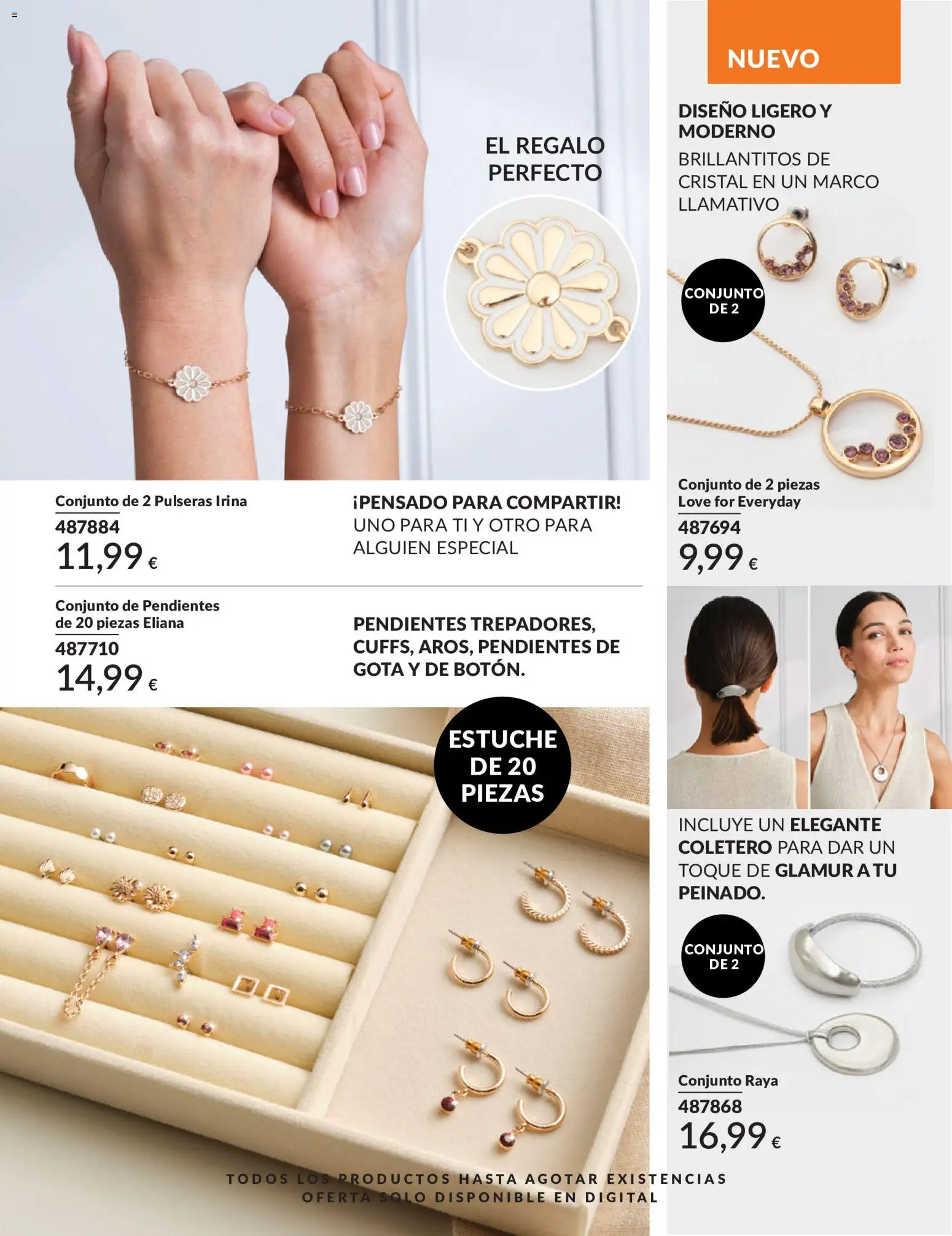 Catálogo AVON campaña 6 │ válido desde el 01.06.2026 | Página: 197 | Productos: Coletero, Pendientes, Marco