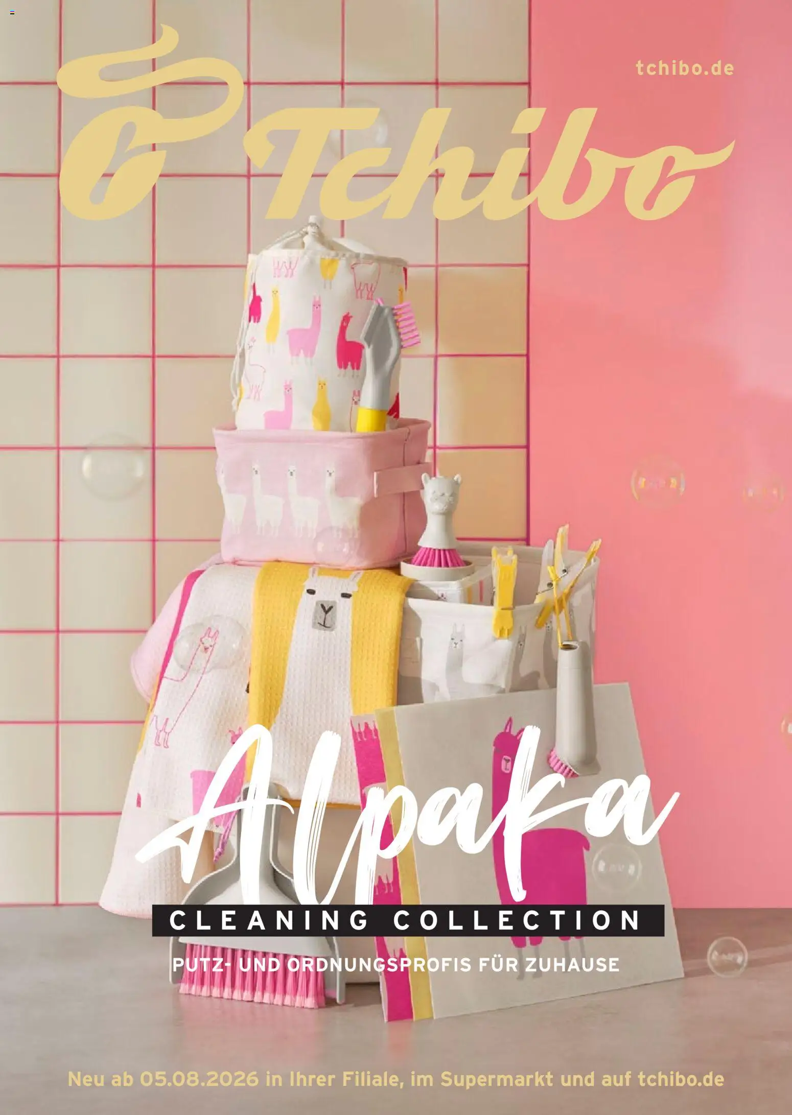 Prospekt Tchibo Alpaka cleaning collection – gültig ab 05.08.2026 | Seite: 1