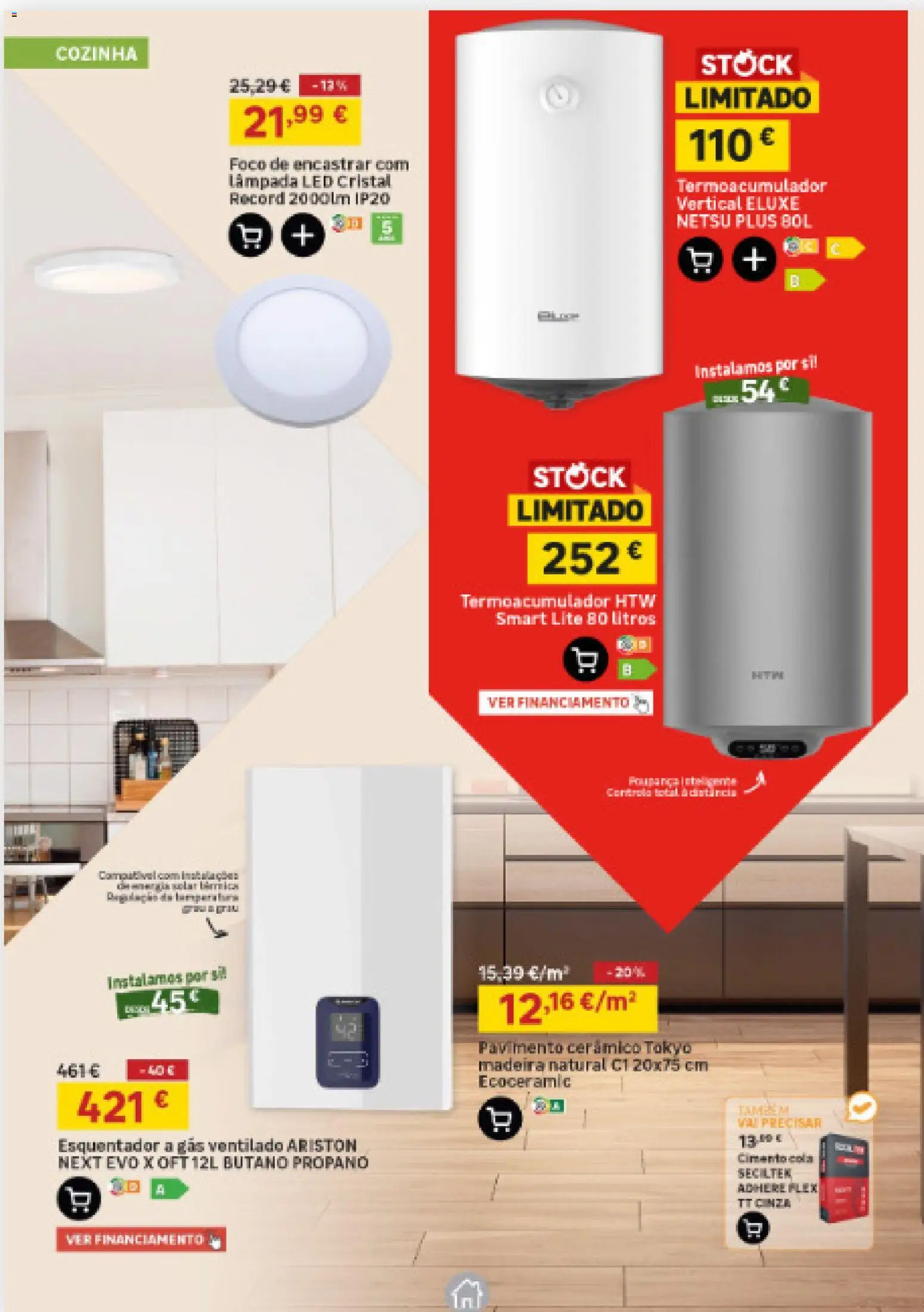 Leroy Merlin Catálogo Açores │ válido de 23/07/2026 | Página: 16 | Produtos: Pavimento cerâmico
