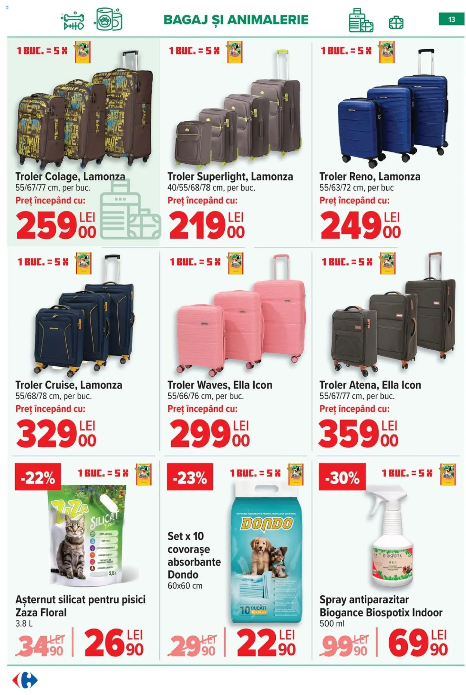 Noul catalog Carrefour – valabil de la 06.05.2026 | Pagină: 14 | Produse: Absorbante