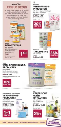 Ekoplaza folder - Voorbeeld van een folder van Ekoplaza, geldig van 15-07-2026 | Pagina: 15 | Producten: Oliën, Was, Granaatappel, Douchegel